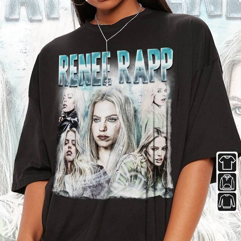 Renee Rapp Music Shirt, Retro Snow Hard Feelings Sweatshirt Unisex T-Shirt