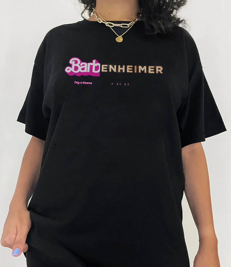 Barbie Oppenheimer Vintage Shirt, Active Barbie Crewneck Long Sleeve