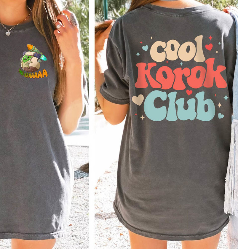 Cool Korok Club Comfort Shirt, Hylian Flora Of Hyrule Sweater Short Sleeve
