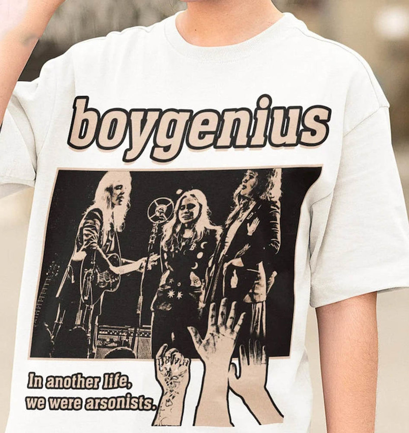 Vintage Boygenius Shirt, In The Another Life We Were Arsonists Unisex Hoodie Long Sleeve