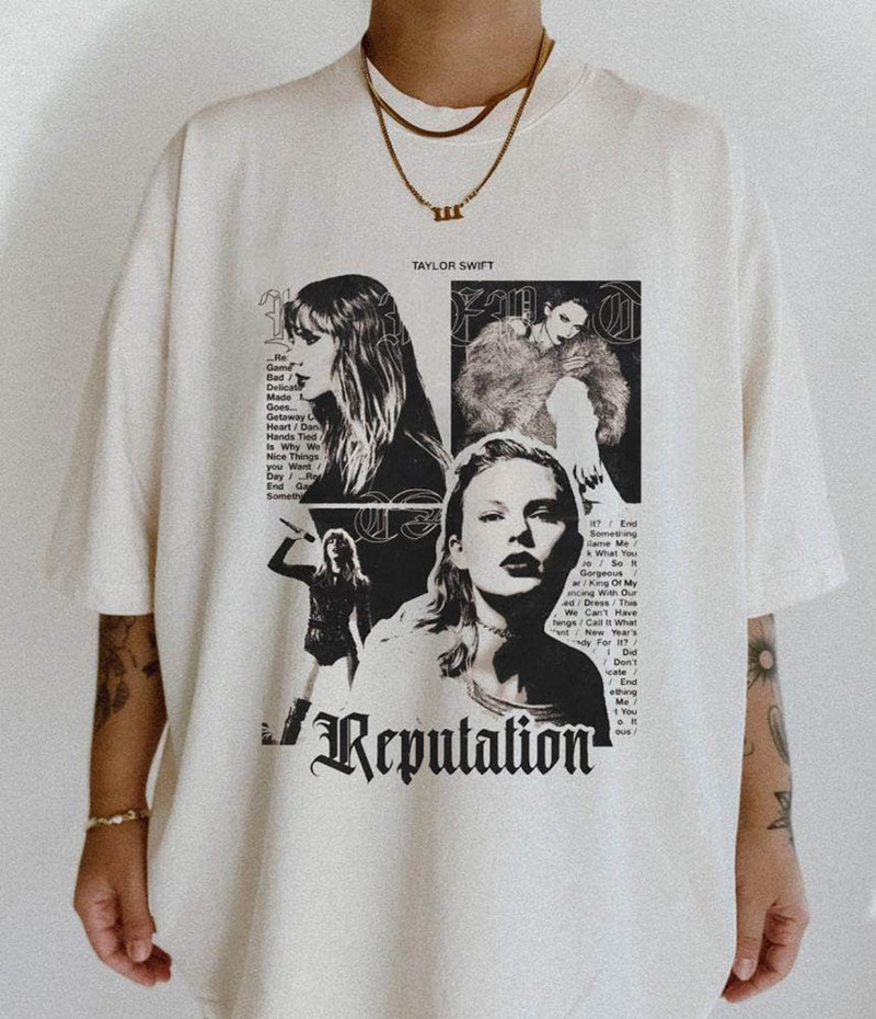 Reputation Taylor Vintage Shirt, Swiftie Short Sleeve Sweater
