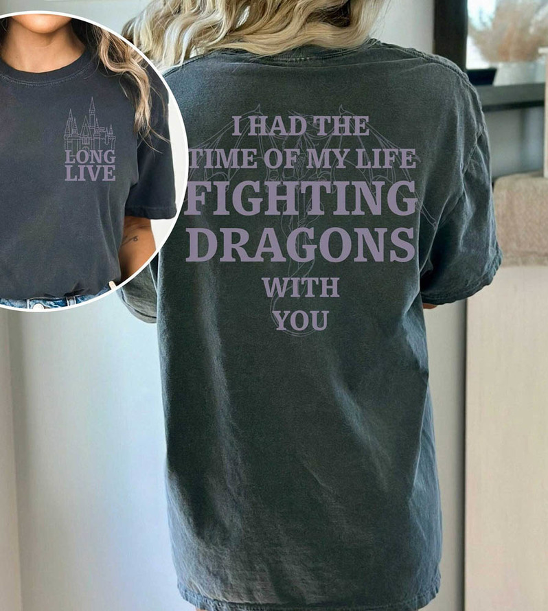 I Had The Time Of My Life Fighting Dragons With You Shirt, Speak Now Taylor Sweater Crewneck