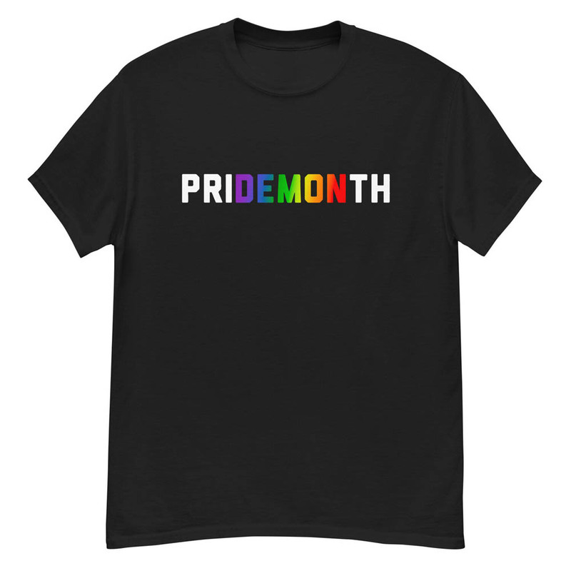 Demon Pride Month Shirt, Vintage Lgbt Long Sleeve Unisex T-Shirt