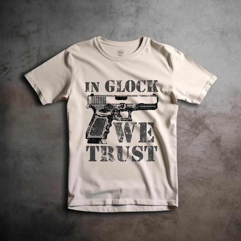 Limited In Glock We Trust Gun Shirt, Funny Crewneck Tank Top For Men