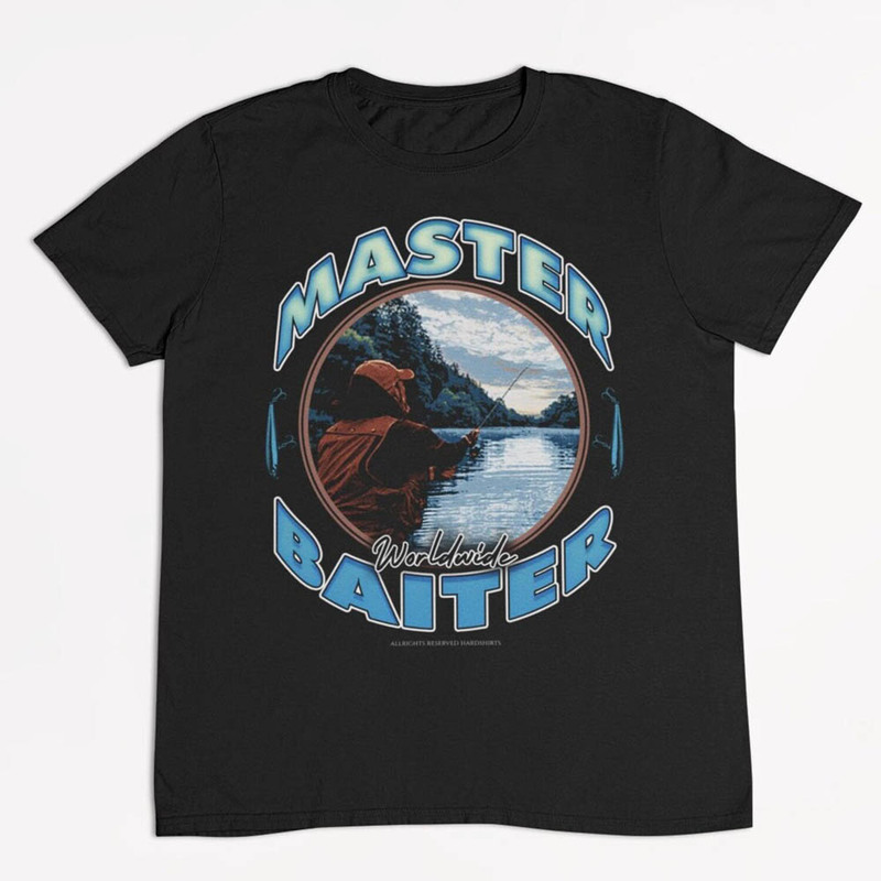 Limited Master Worldwide Baiter Shirt, Sun Protection Fishing Trip Tee Tops Tank Top