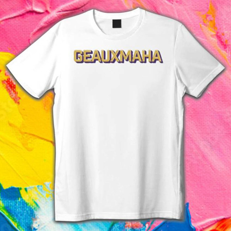 Basic Geauxmah Shirt, Louisiana State University Short Sleeve Crewneck
