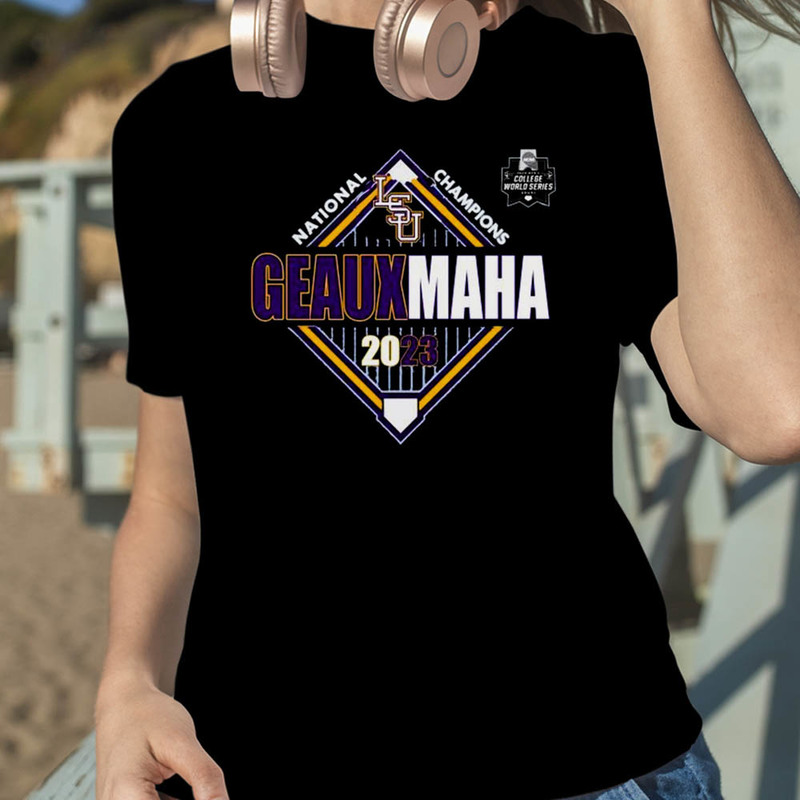 Comfort Lsu Geauxmaha Baseball Shirt, National Champions 2023 Tee Tops Sweater