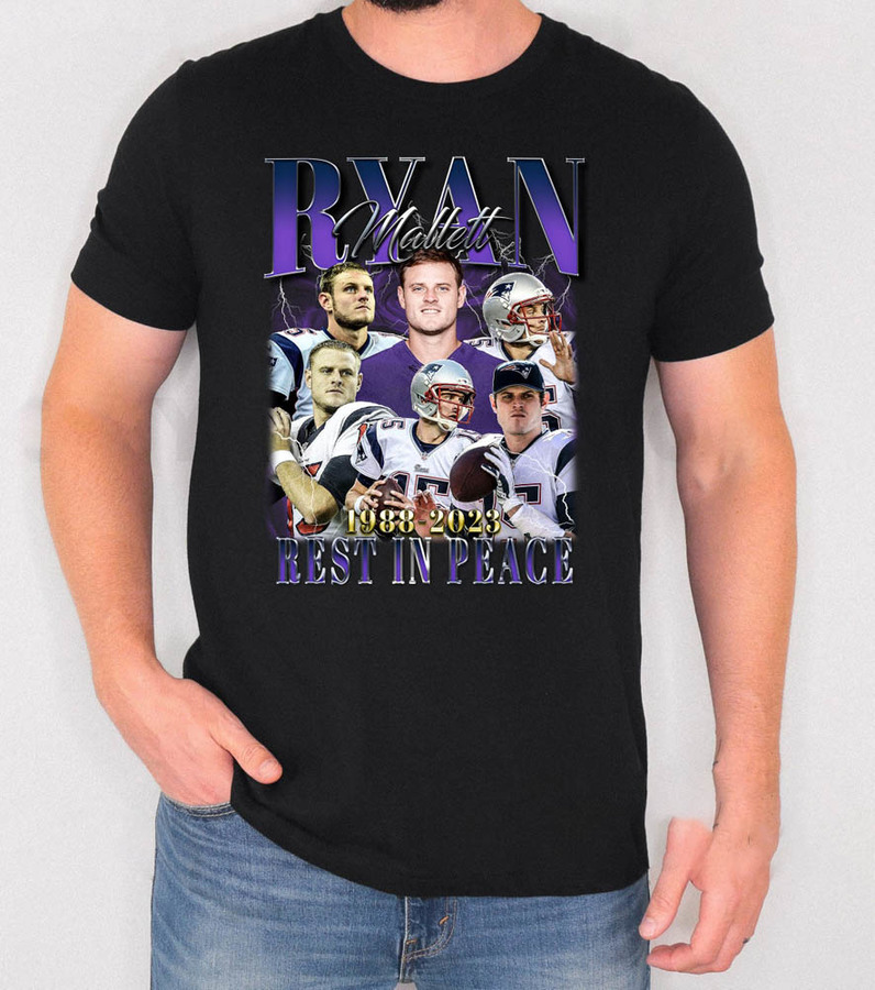 Rip Ryan Mallett Shirt, Legends Never Die Rest In Peace Ryan Mallett Unisex Hoodie Long Sleeve
