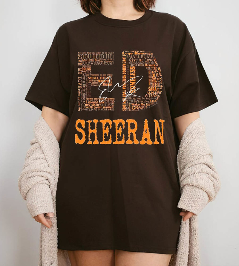 Mathematics Tour Ed Sheeran Shirt, Country Music Unisex Hoodie Sweater