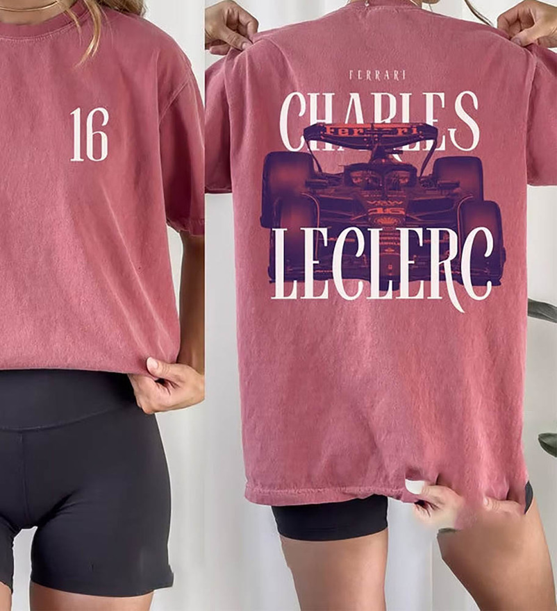 Charles Leclerc 16 Shirt, Formula One Unisex Hoodie Tee Tops