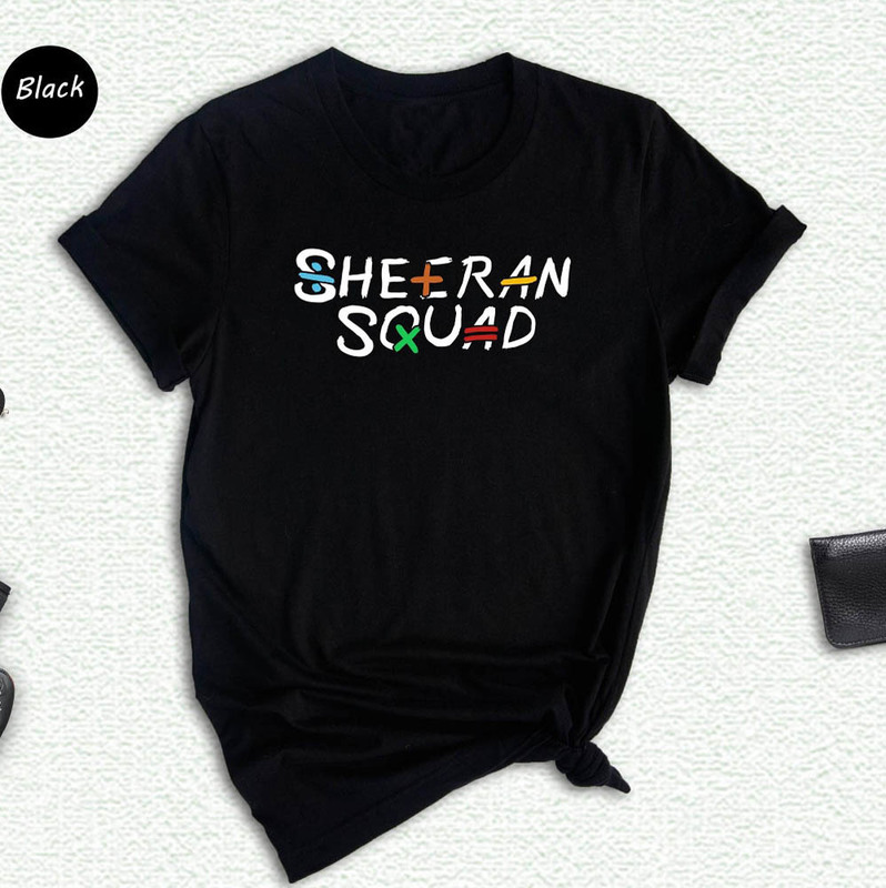 Sheeran Squad Vintage Shirt, Mathematics Tour Sweatshirt Short Sleeve