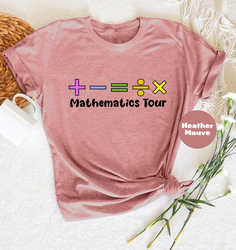 Mathematics Tour Trendy Shirt, Ed Sheeran Concert Long Sleeve Sweatshirt