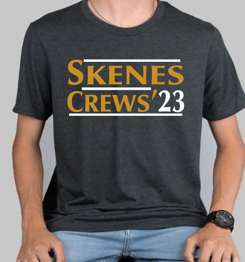 Skenes Crews 23 Lsu Tigers Shirt, Tiger Baseball College World Series Short Sleeve Crewneck