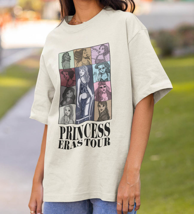 Princess Eras Tour Funny Shirt, Taylor Concert Midnights Long Sleeve Unisex T-Shirt