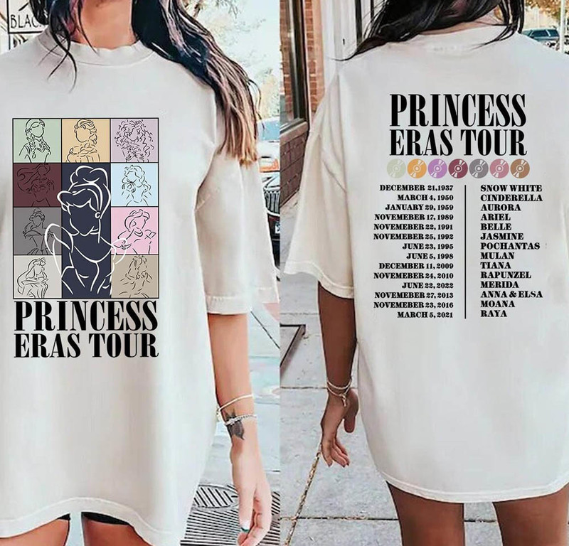 Princess Eras Tour Trendy Shirt, Karma Shimmer Bejeweled Unisex Hoodie Long Sleeve