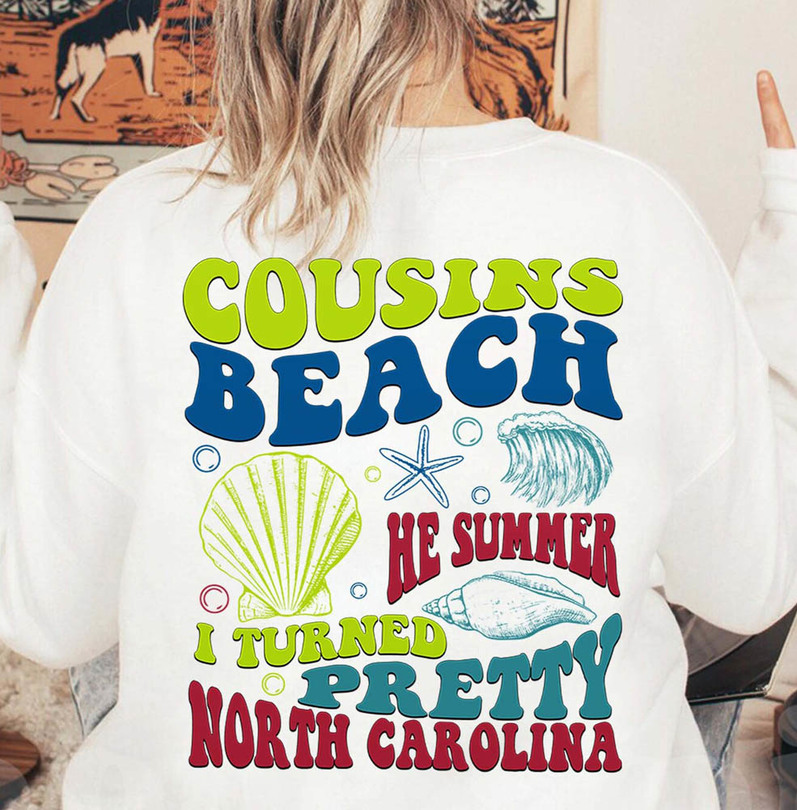 The Summer I Turned Pretty Cute Shirt, Cousins Beach Long Sleeve Hoodie