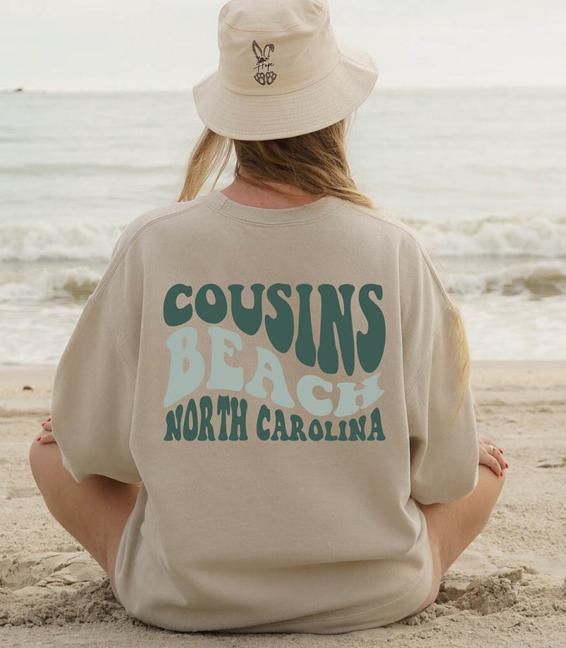 Retro Cousins Beach Shirt, North Carolina Cousins Beach Short Sleeve Long Sleeve