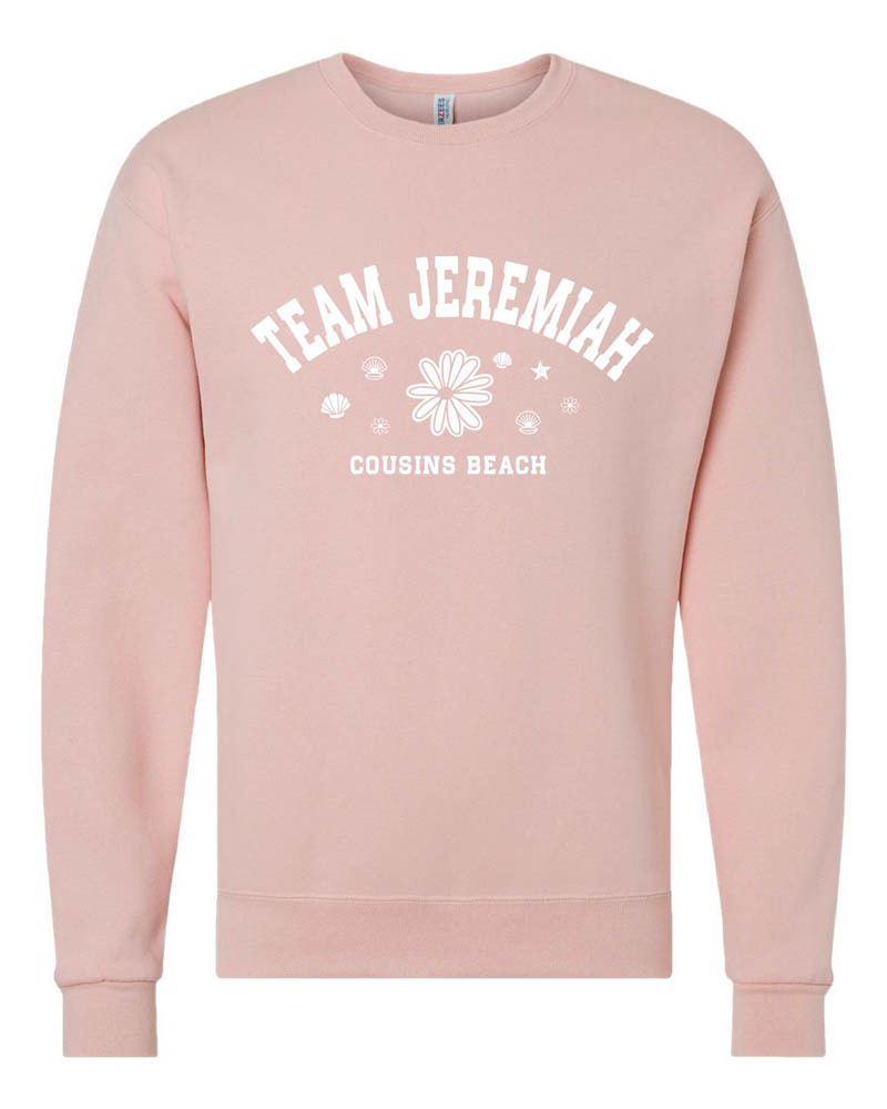 Summer Team Jeremiah Shirt, Cousins Beach Short Sleeve Sweatshirt