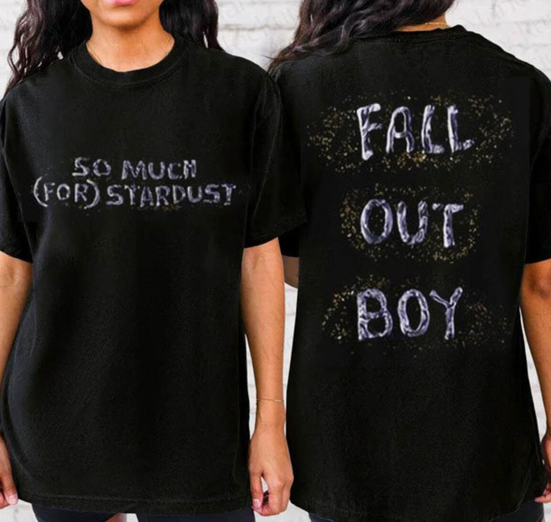 Fall Out Boy Tour 2023 Shirt, Vintage Summer Tour Short Sleeve Sweater