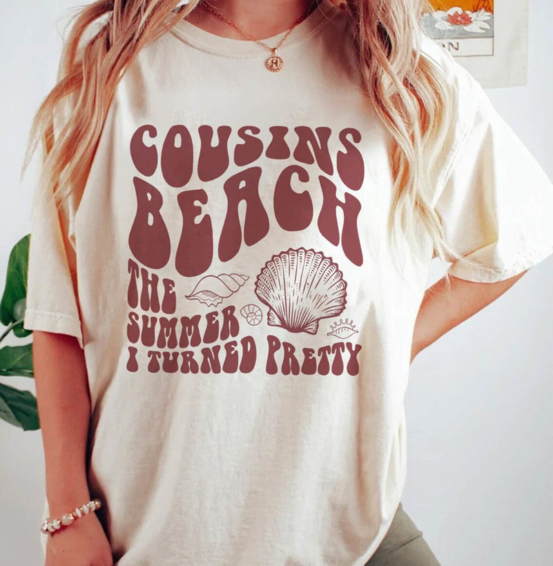 The Summer I Turned Pretty Shirt, Cousins Beach Unisex Hoodie Long Sleeve