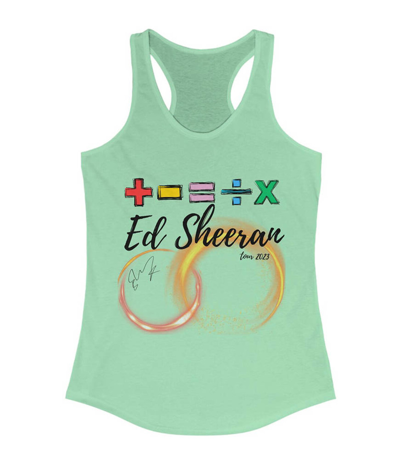 Ed Sheeran The Mathematics Tour Trendy Shirt, Ed Sheeran Concert Crewneck Unisex T-Shirt