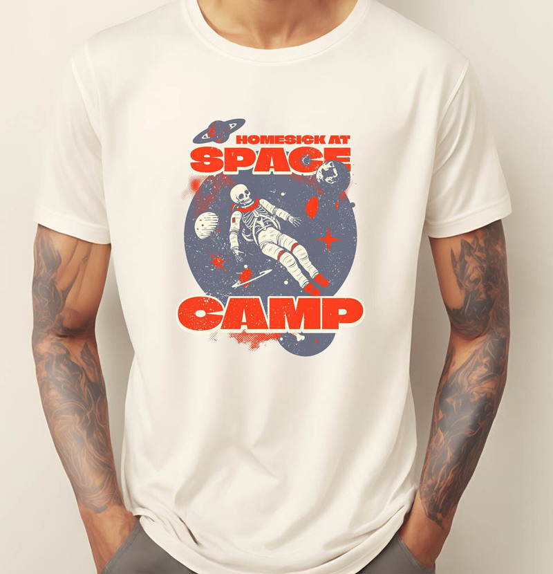 Fall Out Boy Homesick At Space Camp Shirt, Elder Emo Unisex T-Shirt Short Sleeve