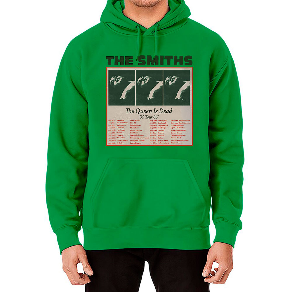 The Smiths The Queen Is Dead Us Tour Hoodie