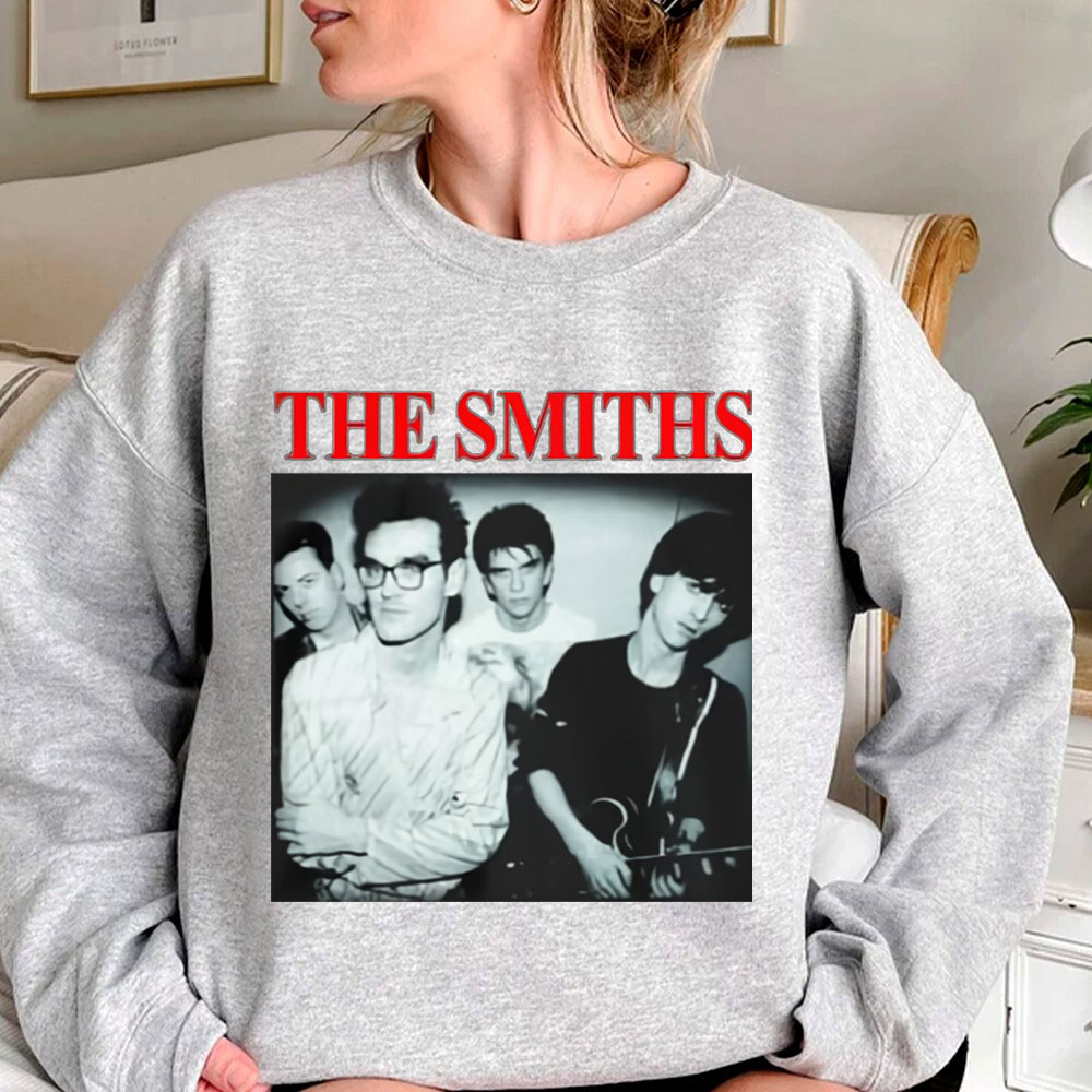 Stylish The Smiths Sweatshirt Alexa Chung For Men