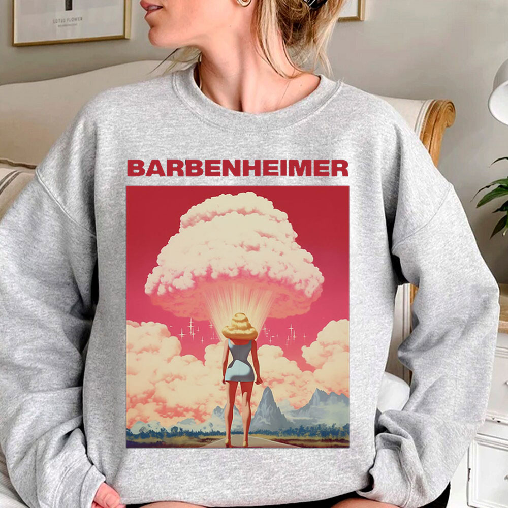 Iconic Barbenheimer Sweatshirt Uk For Family