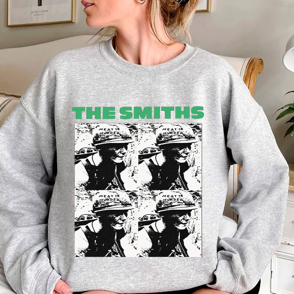 Soft The Smiths Sweatshirt Alexa Chung For Boyfriend