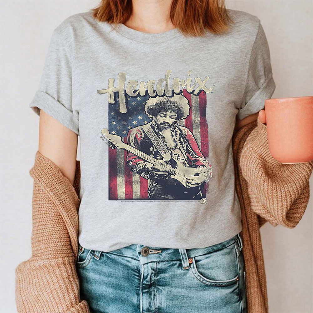 Limited Jimi Hendrix Play Guitar Shirt For Fan