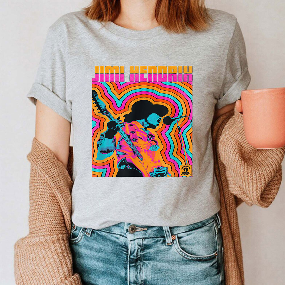 Unique Jimi Hendrix Tour Shirt For Men Women