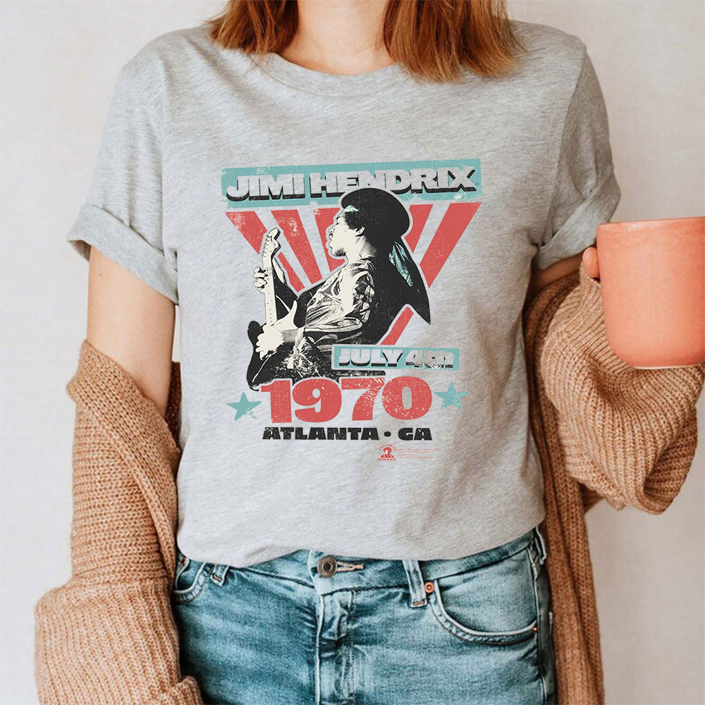 Jimi Hendrix Atlanta 1970 Tour Shirt
