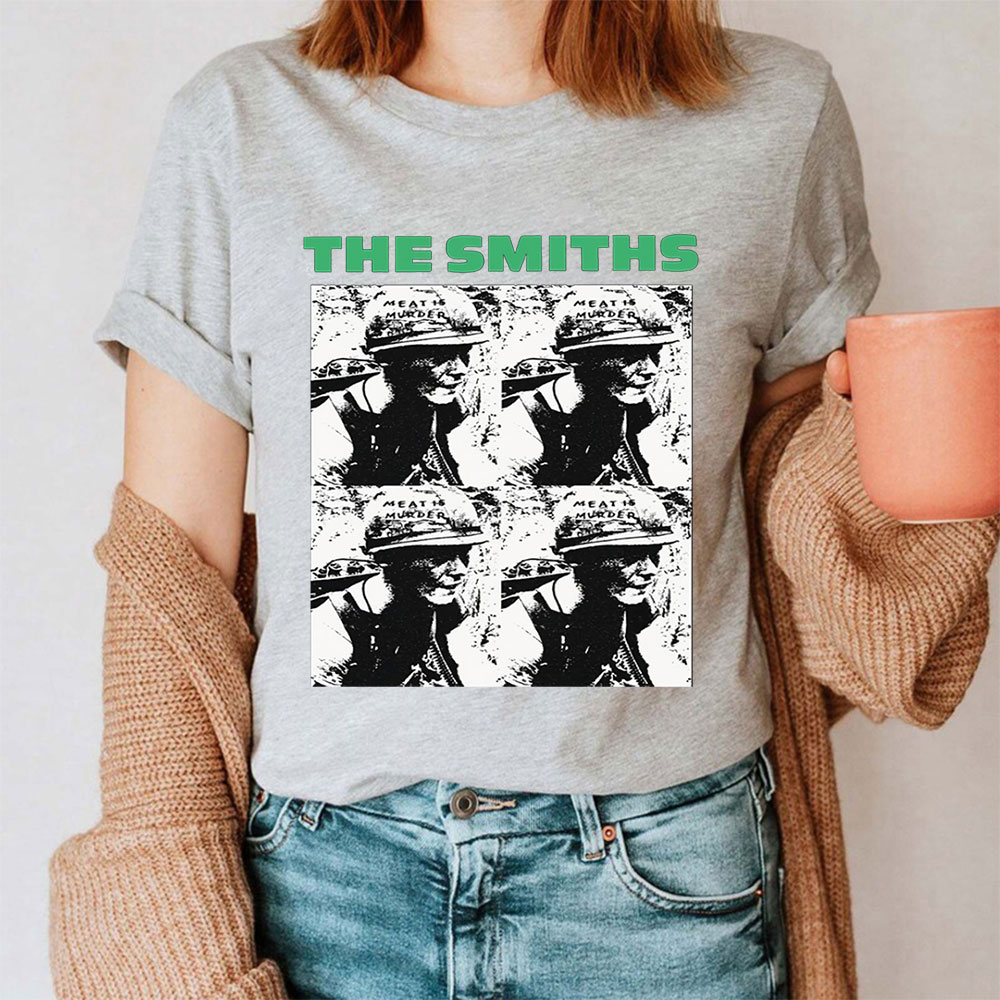 Neutral The Smiths Band Shirt Vintage Design