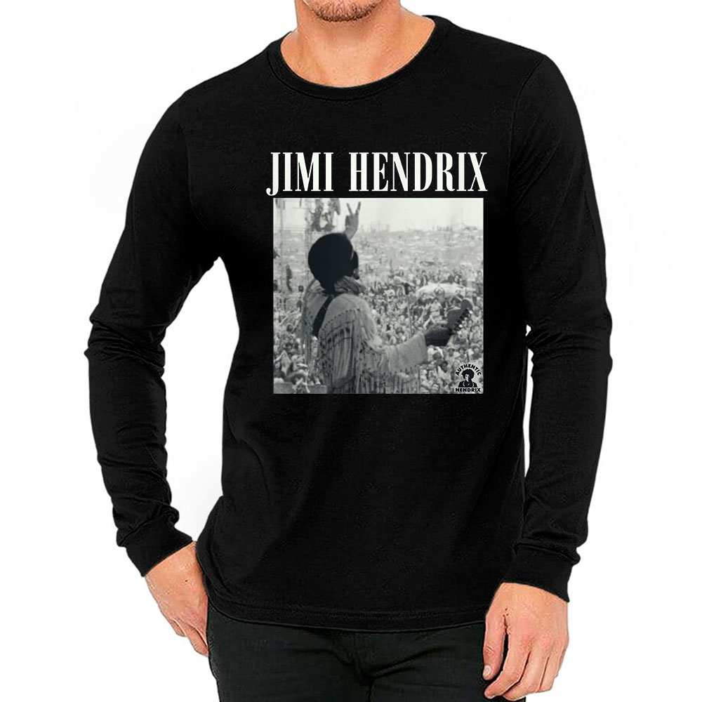 Modern Jimi Hendrix Long Sleeve T Shirt For The Trendsetter