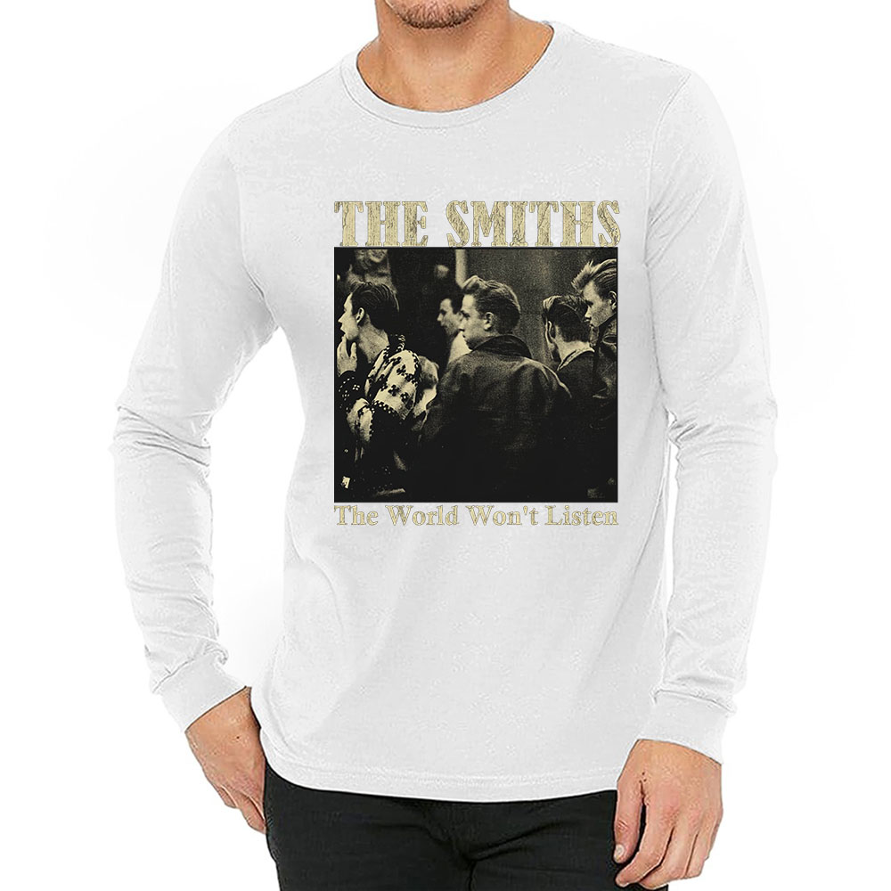 Soft The Smiths Long Sleeve Shirt For Comfort And Style