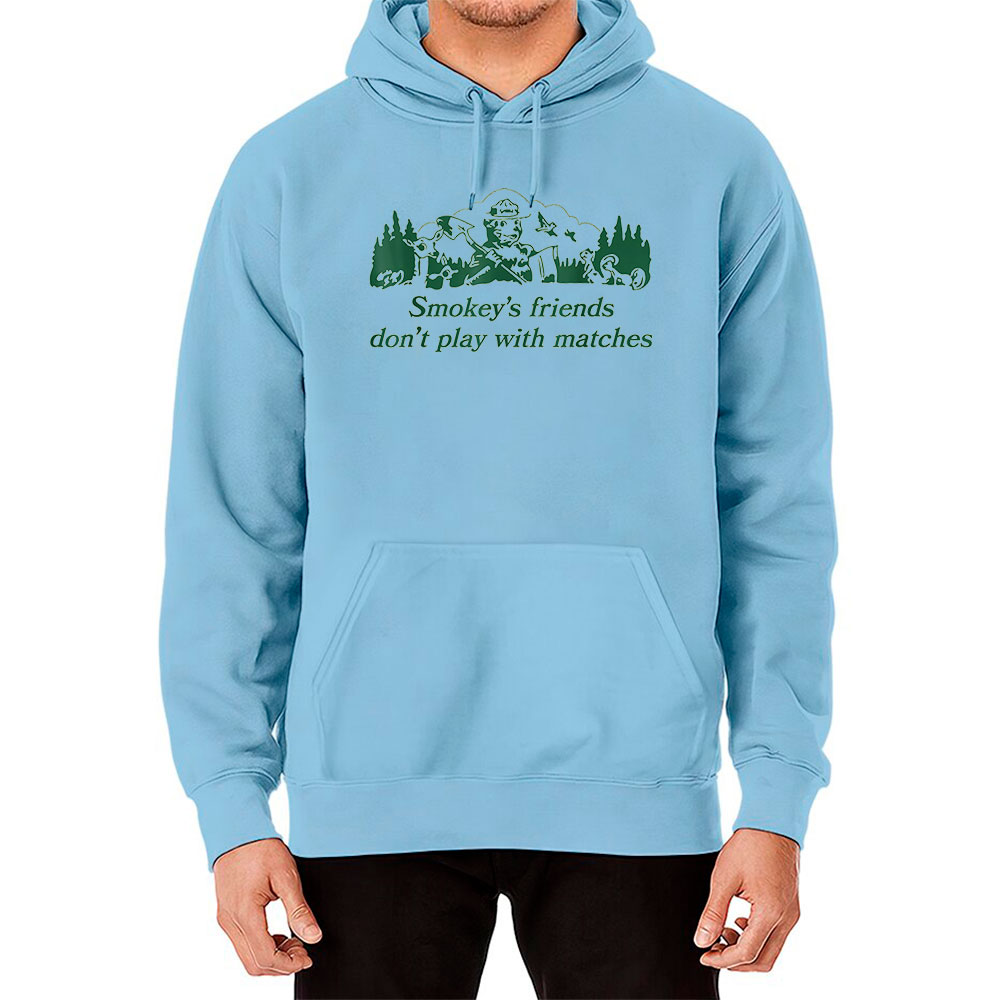 Vibrant Smokey The Bear Hoodie For Every Party