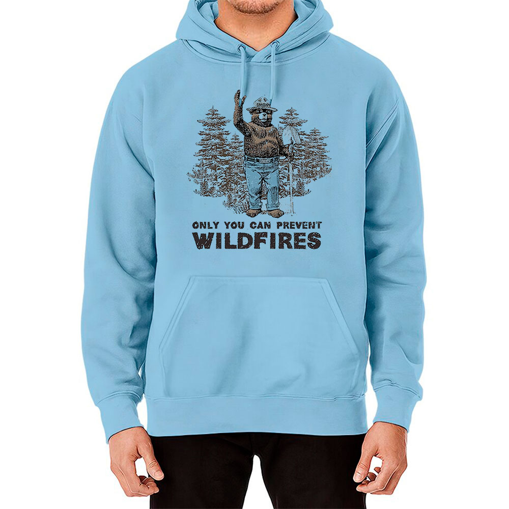 Comfortable Smokey The Bear Hoodie For The Trendsetter