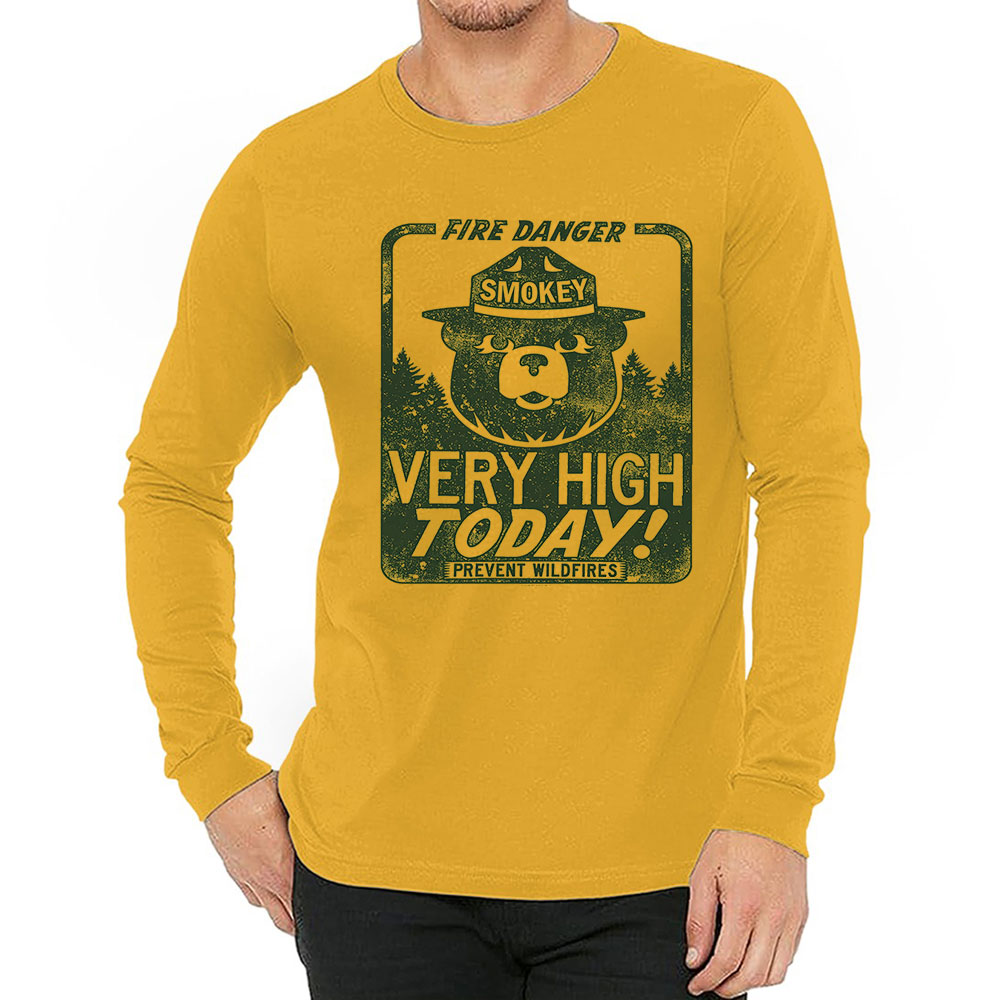 Must-Have Smokey The Bear Long Sleeve For Style Enthusiasts