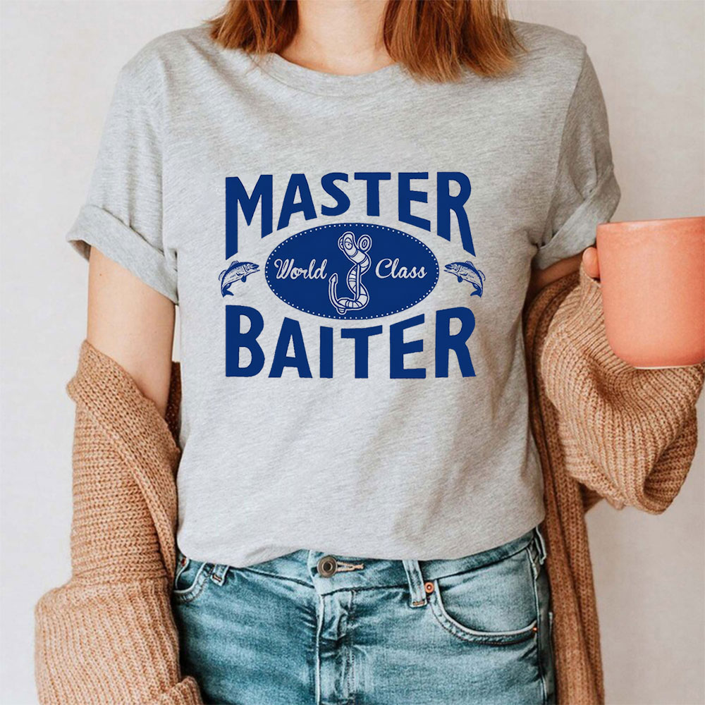 Fashionable Master Baiter Shirt For Every Party