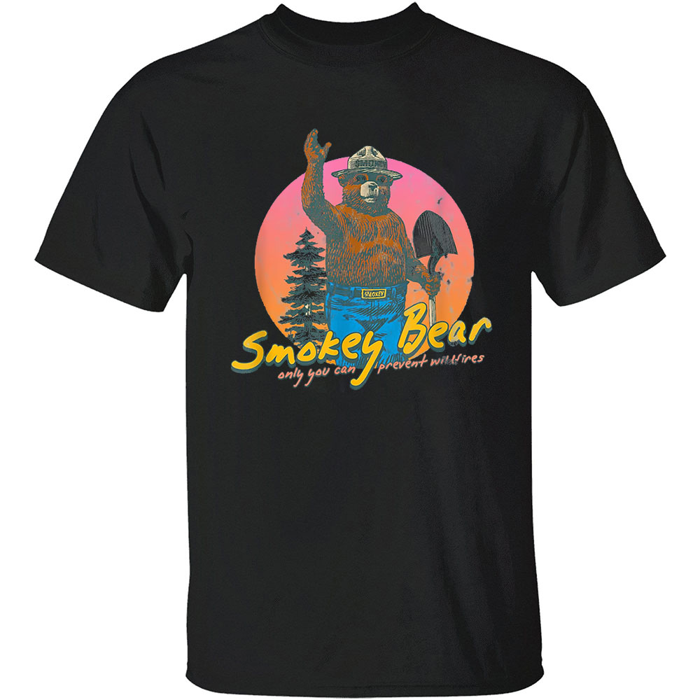 Edgy Smokey The Bear Shirt For Your Friends