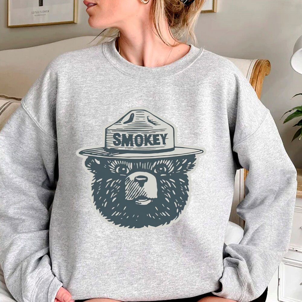 Modern Smokey The Bear Sweatshirt For The Fashionista