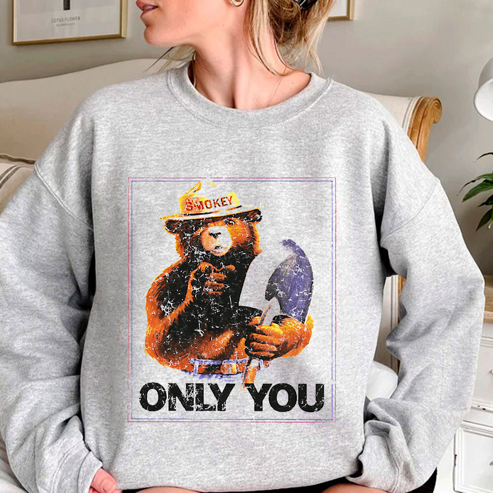 Popular Smokey The Bear Sweatshirt For Every Style