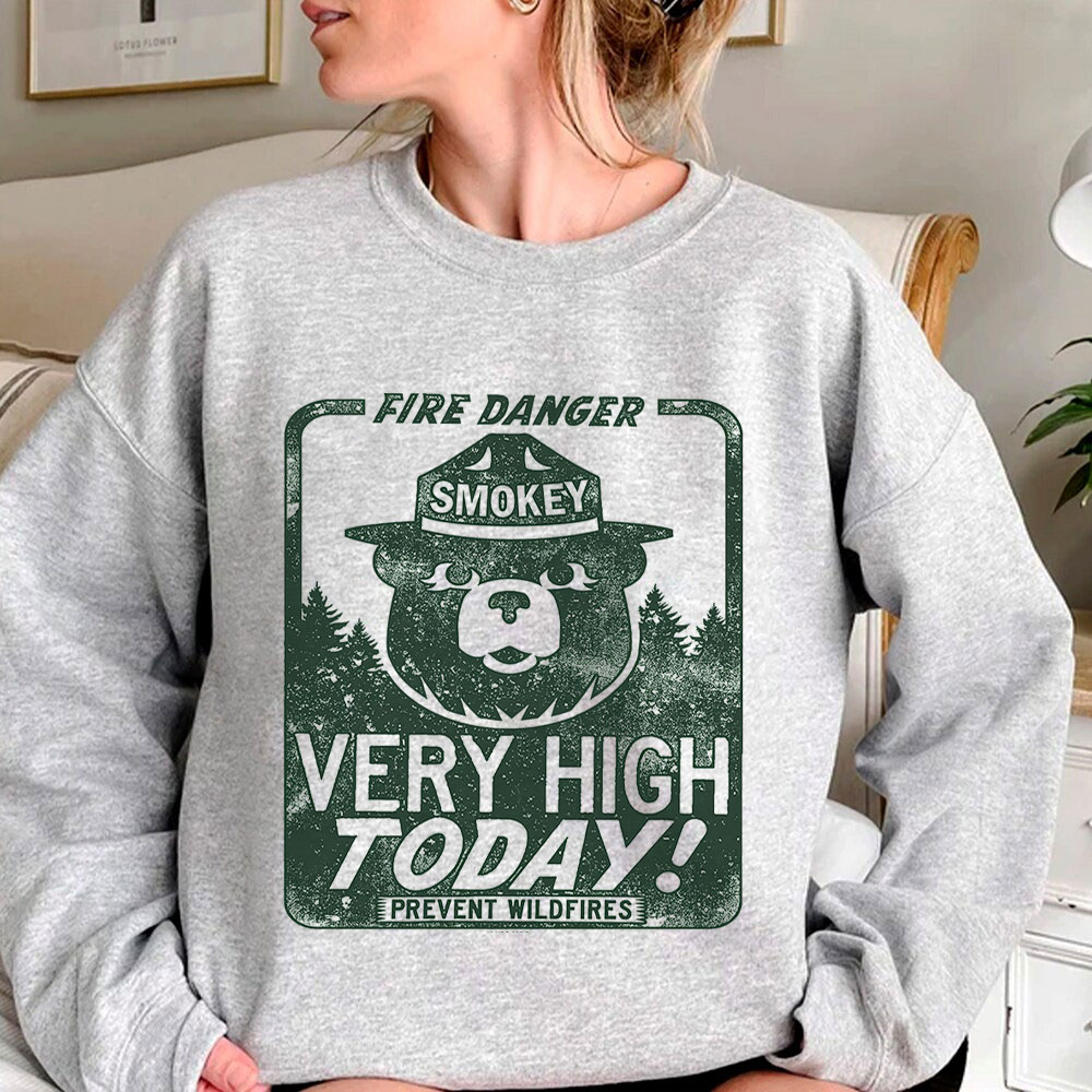 Must-Have Smokey The Bear Sweatshirt For Style Enthusiasts