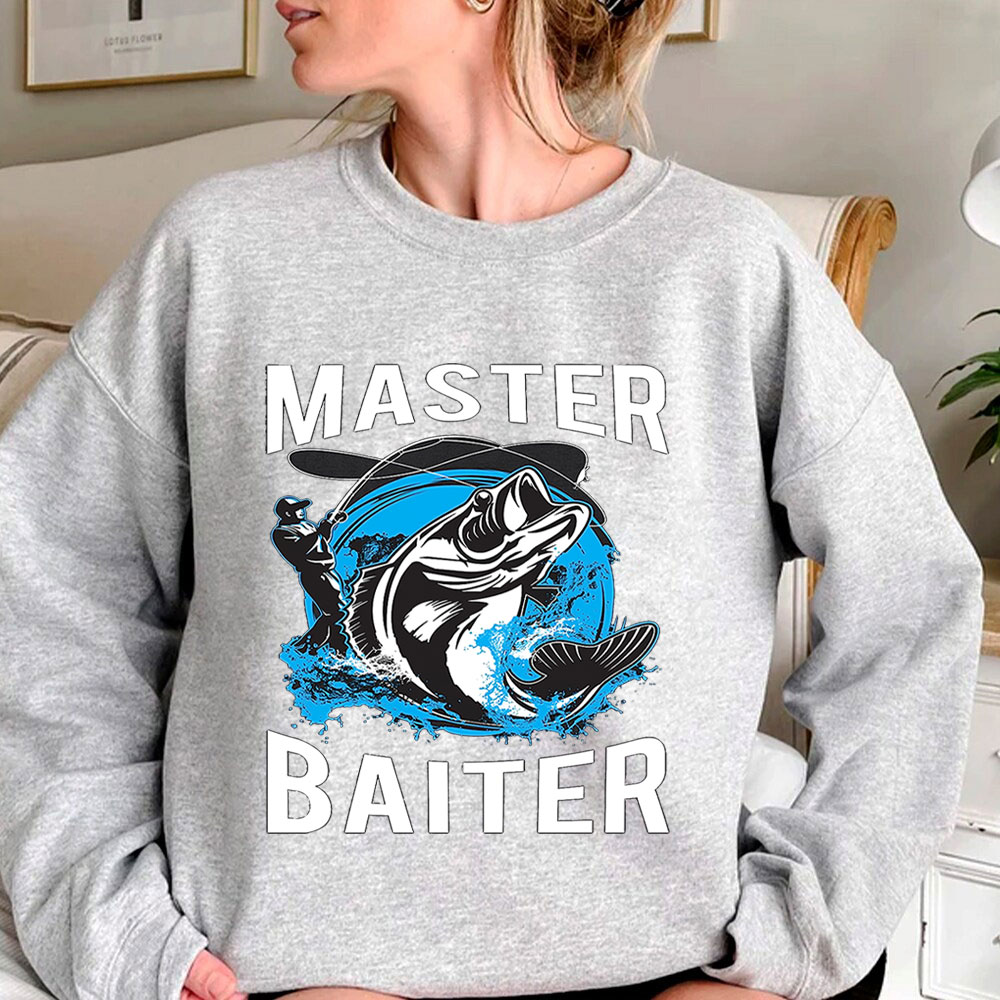 Flattering Master Baiter Sweatshirt For The Trendsetter