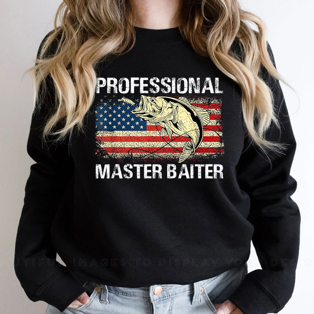 Modern Master Baiter Sweatshirt For Mom And Dad