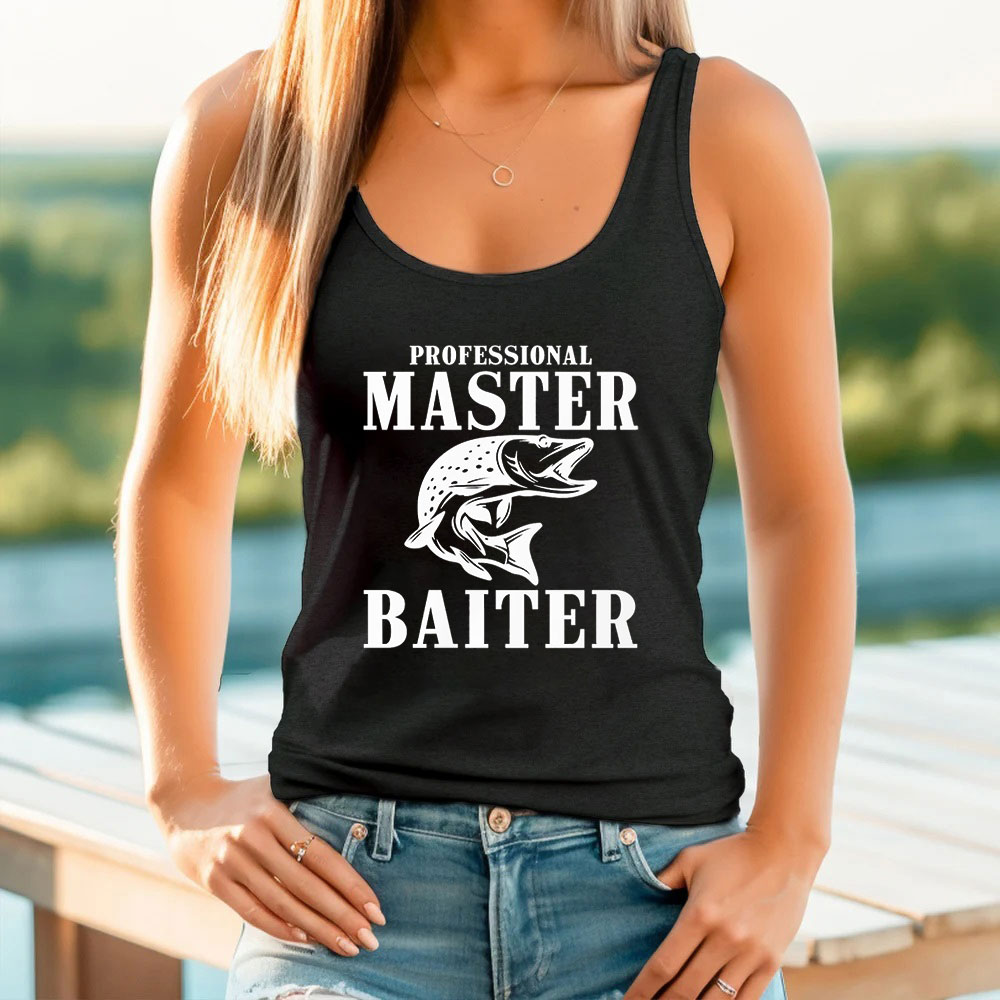 Irresistible Master Baiter Tank Top For Street Fashion