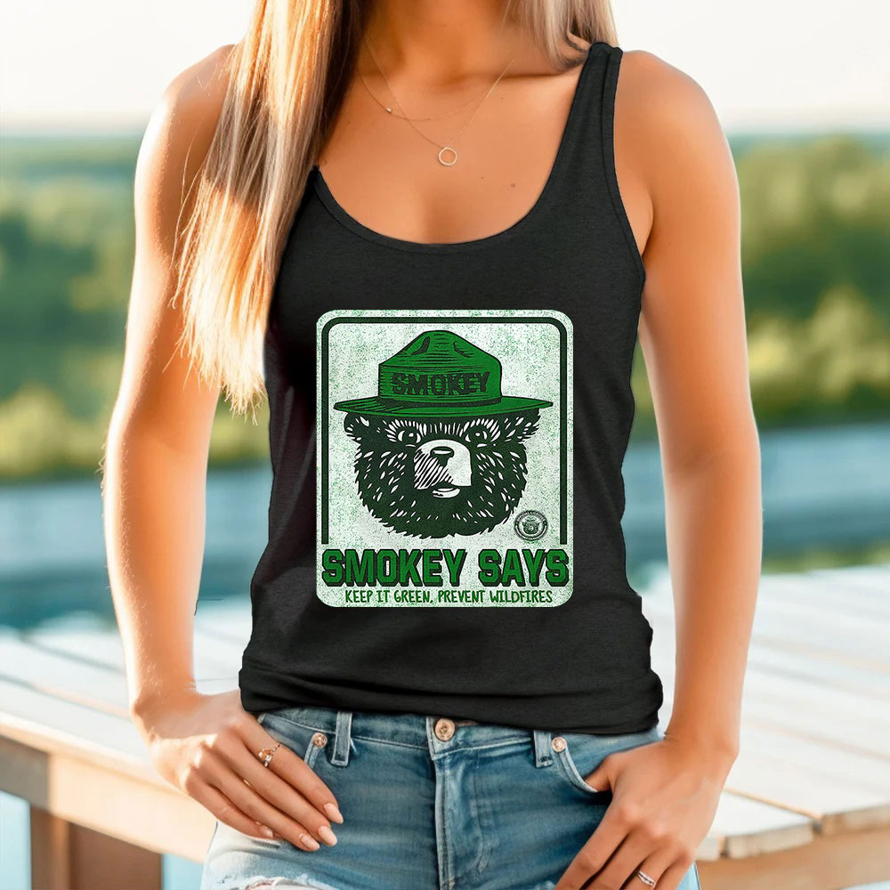 Trendy Smokey The Bear Tank Top For Every Occasion