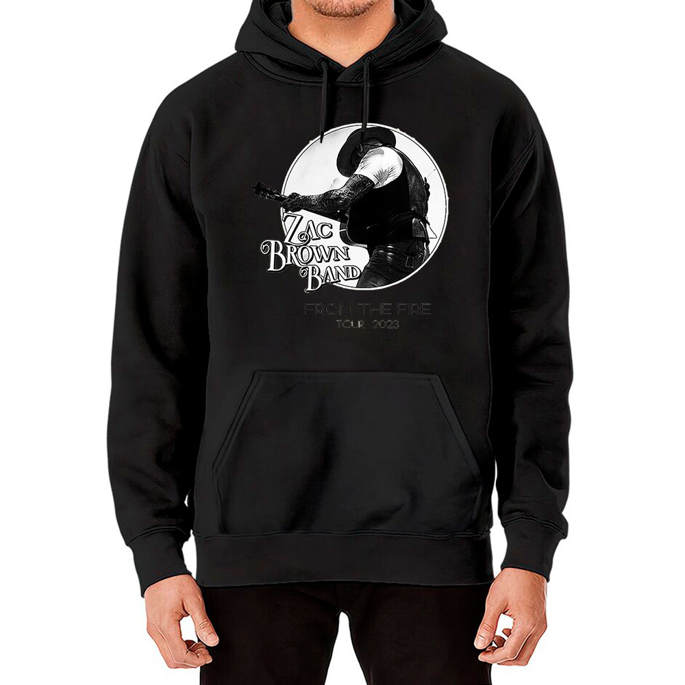 Limited From The Fire Tour 2023 Zac Brown Band Hoodie