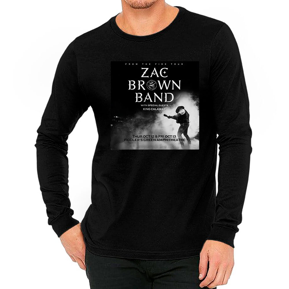 Zac Brown Band Music Tour 2023 Long Sleeve For Fan